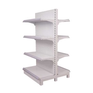 Double-Sided Gondola Shelving