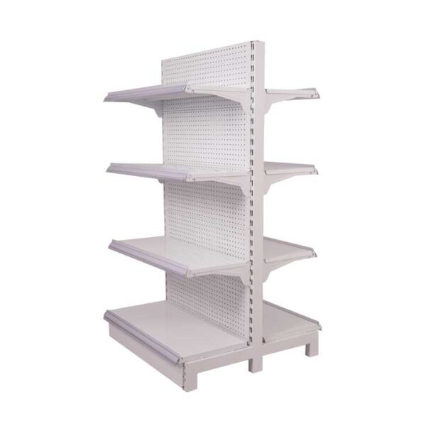 Double-Sided Gondola Shelving