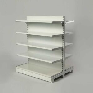 Double-Sided Gondola Shelving