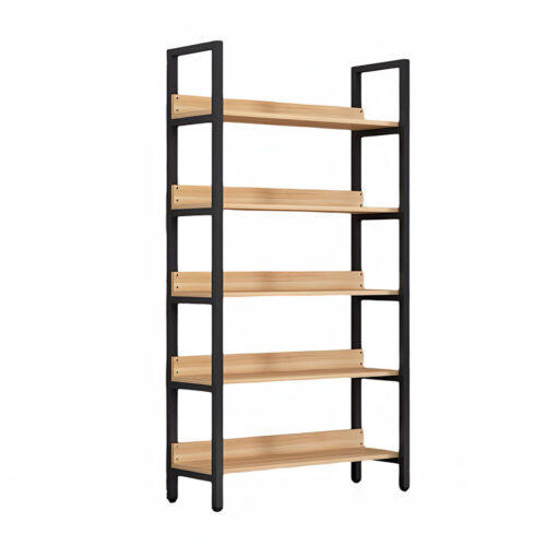 Metal Wood Display Stand Shelf