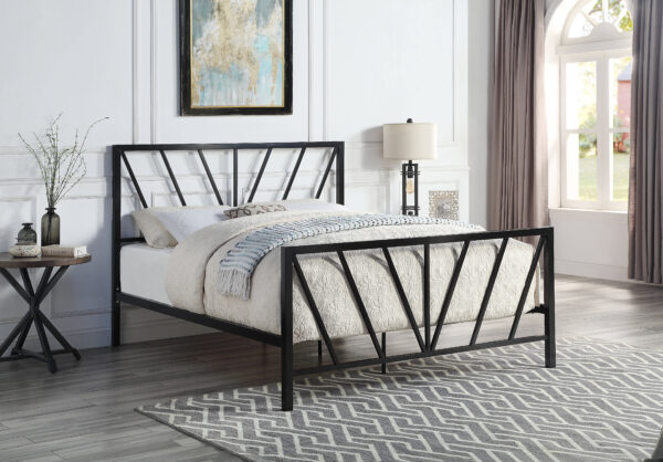 Black Metal Bed Frame