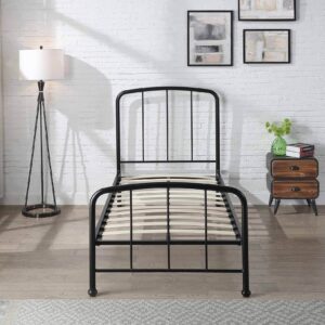 Metal Guest Bed Frame with Trundle
