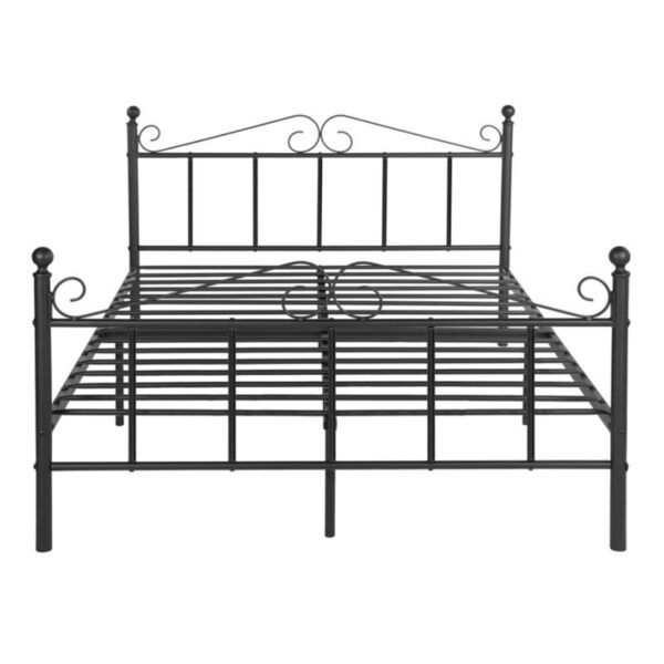 Canopy Rustic Simple Iron Bed