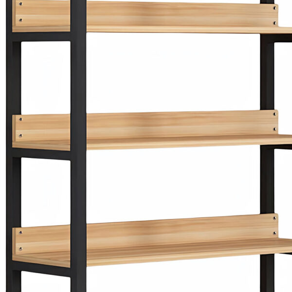 Metal Wood Display Stand Shelf