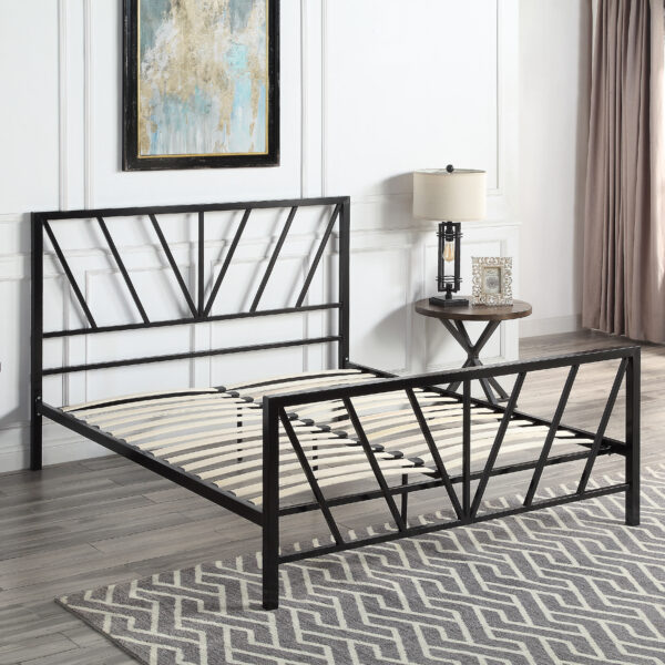 Black Metal Bed Frame