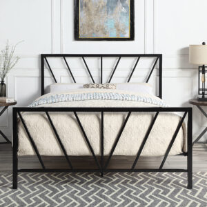 Black Metal Bed Frame