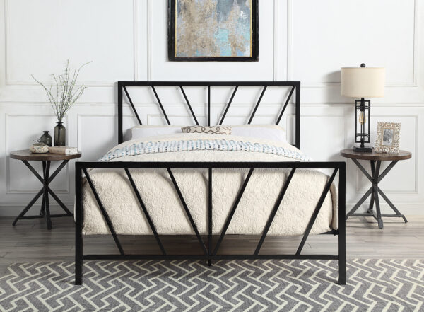 Black Metal Bed Frame