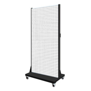 Rectangular Multifunctional Metal Display Rack with Hook