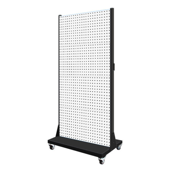 Rectangular Multifunctional Metal Display Rack with Hook