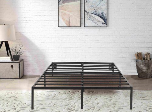 Metal Bed Base with cover