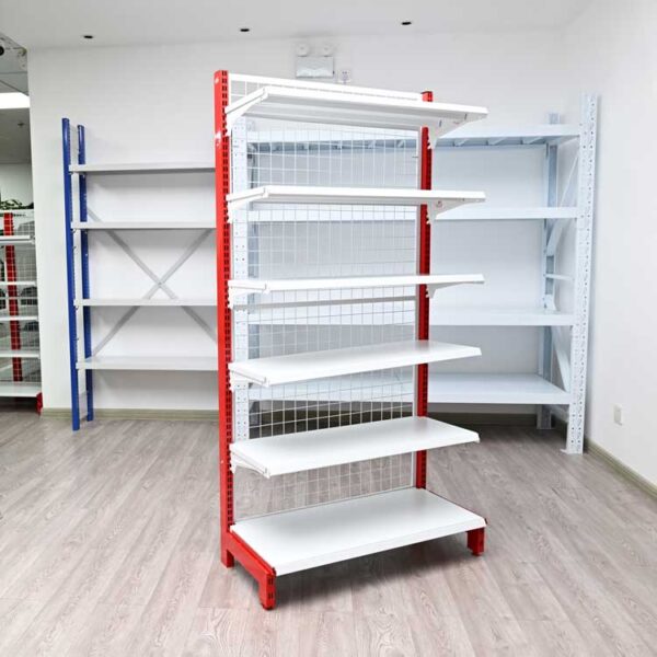 Single-Sided-Gondola-Shelving02 Single-Sided Gondola Shelving