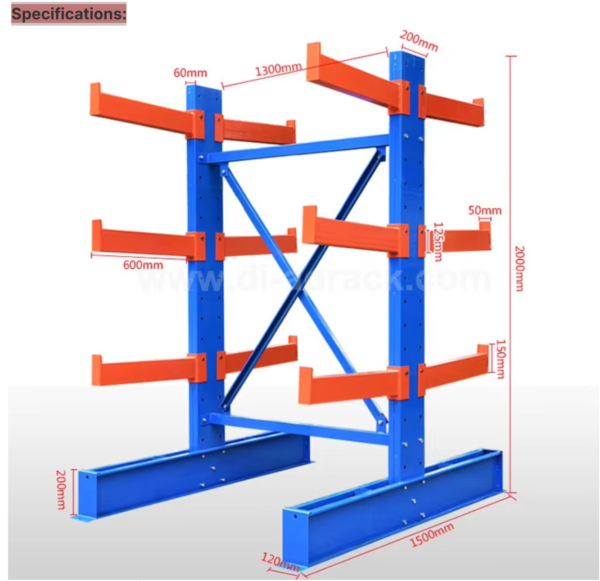Industrial Steel Cantilever Rack
